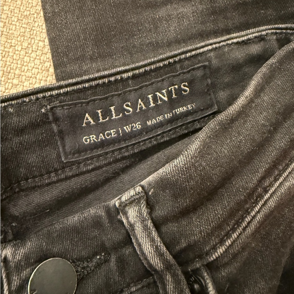 All Saints Charcoal Women's Jeans